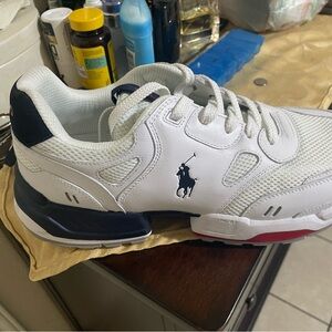 Polo by Ralph Lauren Men's White Sneakers